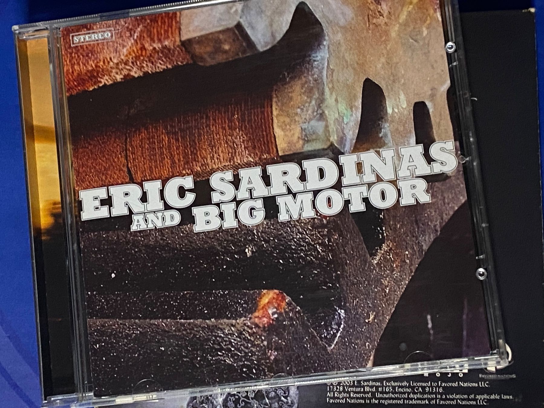 CD: Eric Sardinas And Big Motor 2x – Usato da Muri b. Bern venduto da AdidasCollector 3