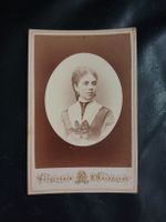 Antikes Foto, Portrait einer Dame, ca 1880 Russland