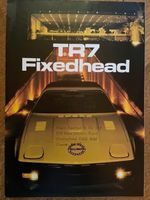 TRIUMPH TR7 Fixedhead Prospekt Publication No. 3449/A