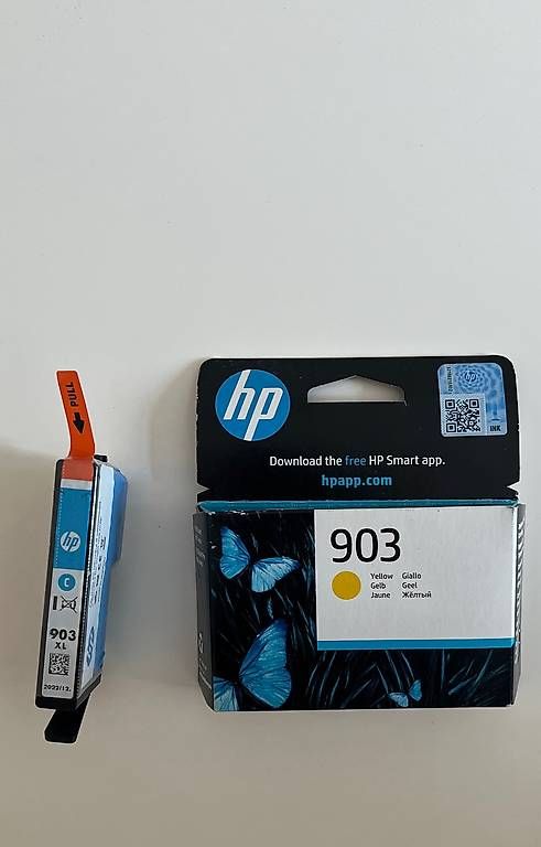 Druckerpatronen & Toner: Druckerpatronen HP 903 gelb blau – Neu und originalverpackt aus Basel von widnil