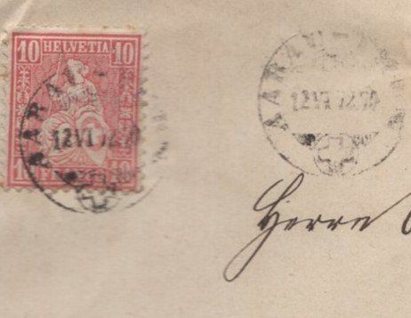 Tutti i francobolli: AARAU - THUN 12.VI.72 – Usato da Aarau venduto da kufi44 1
