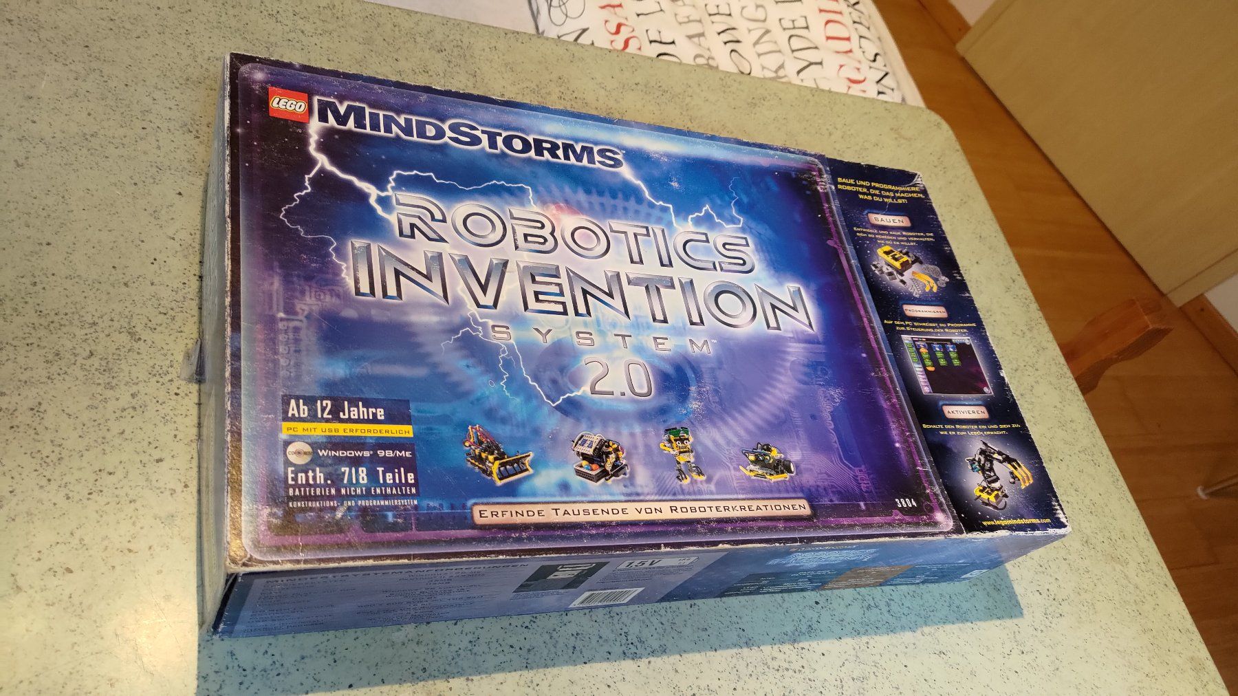 Lego Kit di costruzioni: LEGO MINDSTORMS 3804 ROBOTICS INVENTION SYSTEM 2.0 Sensor-PC – Usato da Inwil venduto da Schiltwald
