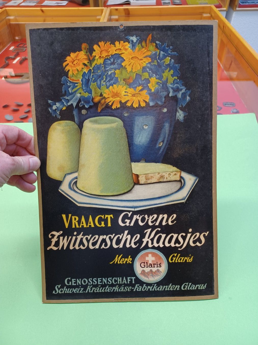 Glarus: Altes Glarner Ziger Plakat (Gebraucht) in Schwanden GL für CHF ...