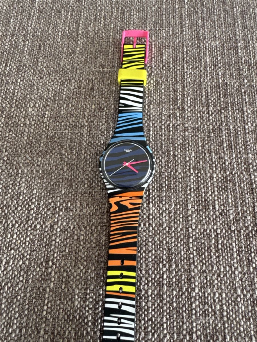 Swatch Uhren: Swatch Zebow GB283 – Gebraucht aus Lugano von fla_gk6h