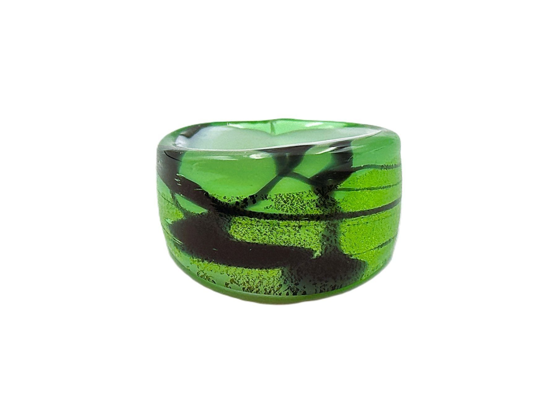 Murano Anelli: Ring Murano Glas G 52 Breite 13mm – Nuovo e nell'imballaggio originale da Oberkulm venduto da Murano-Schmuck