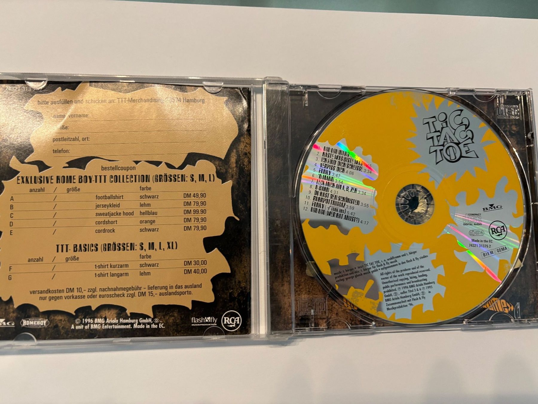 CDs: CD Tic Tac Toe – Gebraucht aus Lostorf von Core84lo 1