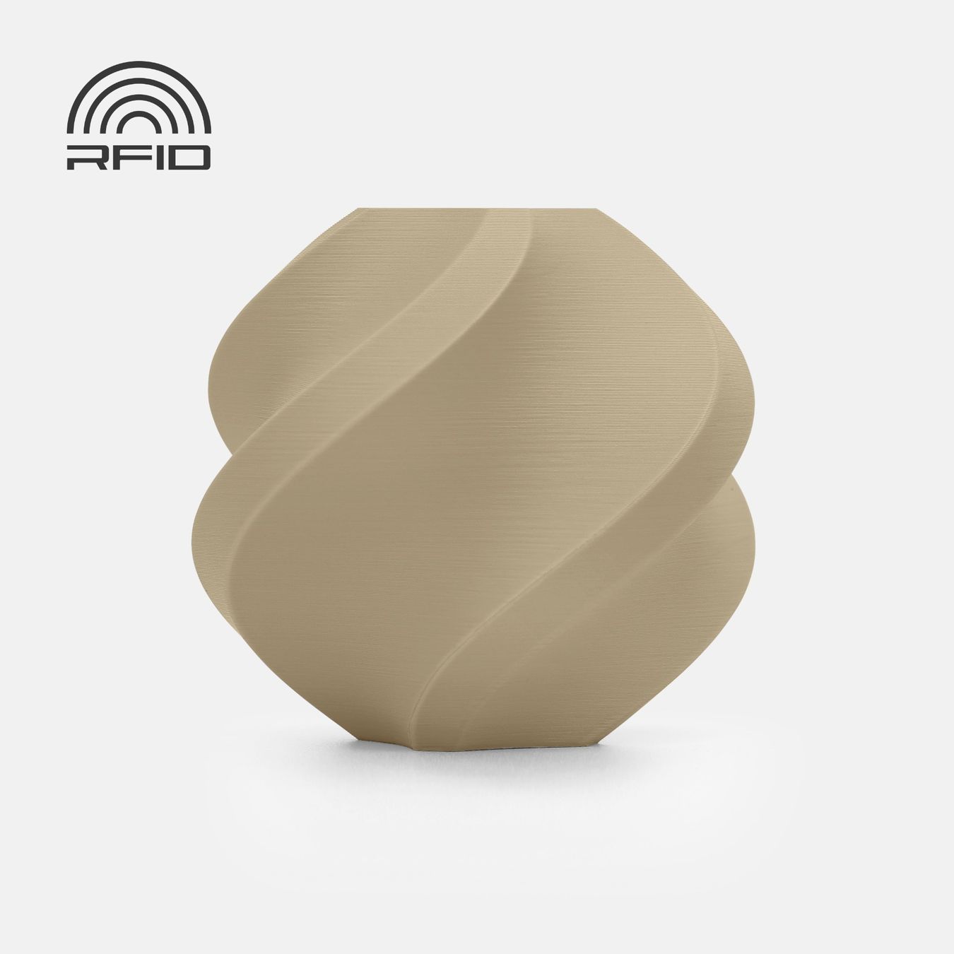 Filamento: Bambu Lab PLA Matte Desert Tan (11401) / refill – Nuovo e nell'imballaggio originale da Aven venduto da psdigital