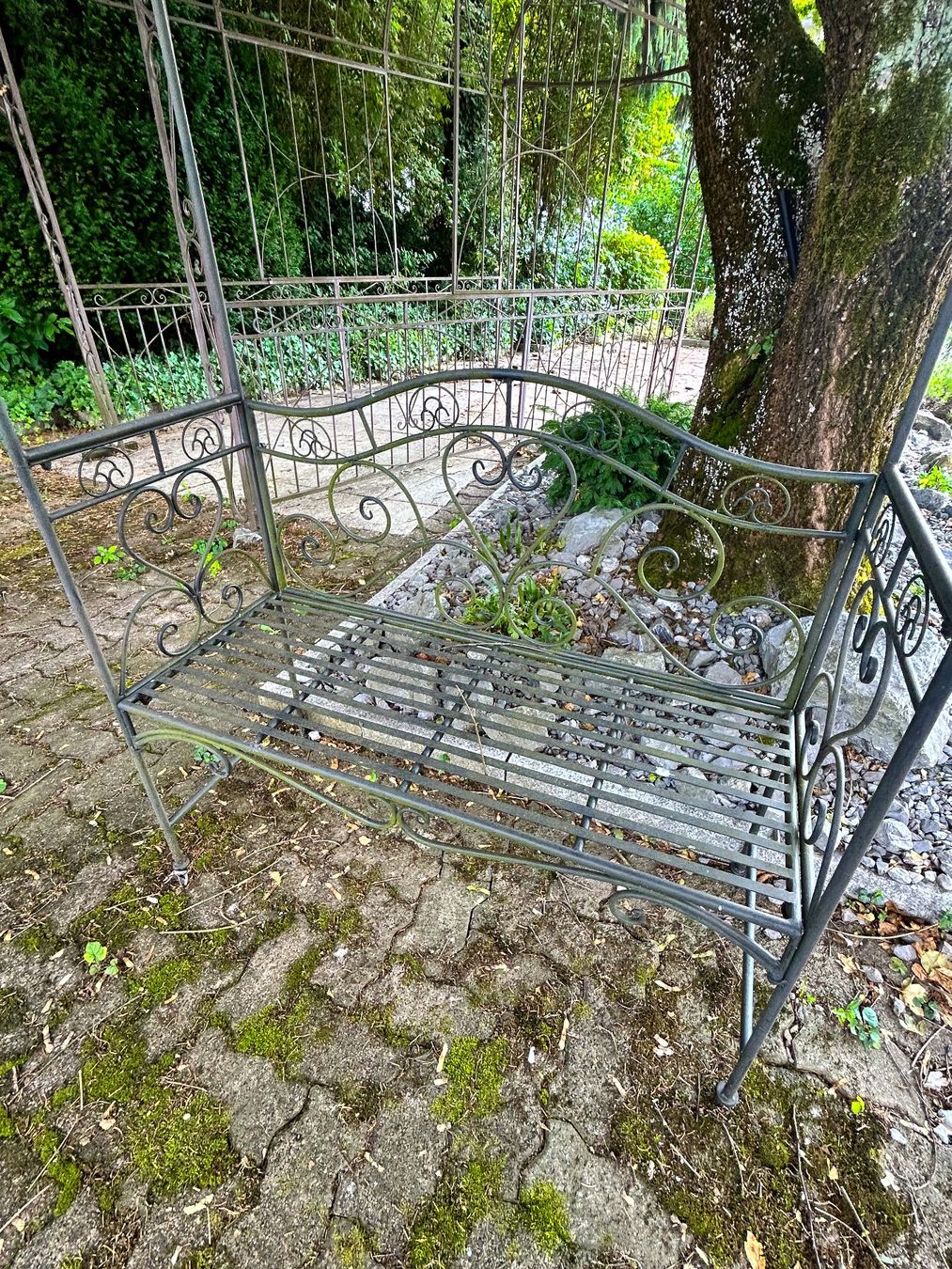 Bänke: Sitzbank mit Rosenbogen – Gebraucht aus Oetwil an der Limmat von hoocch33 2