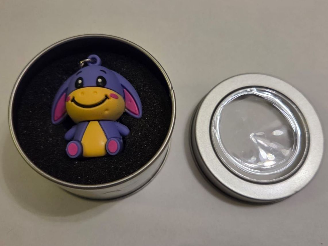 USB Sticks: Clé USB 4 GB Bourriquet Disney avec porte-clés – Neu und originalverpackt aus Territet von Cenh 4