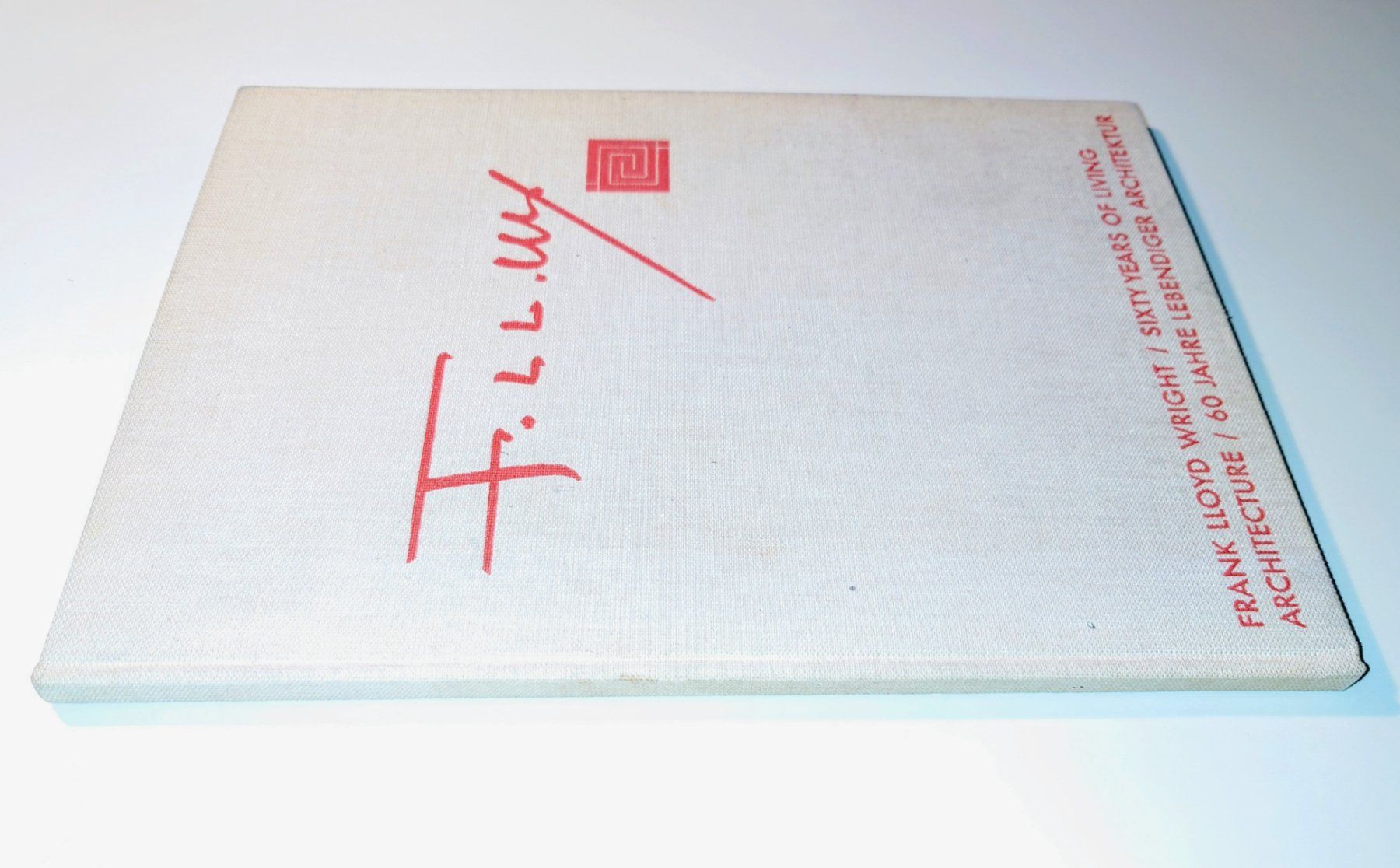 Libri: Frank Lloyd Wright. 60 Jahre lebendige Architektur. EA 1952 – Usato da Zürich venduto da Simple23 1