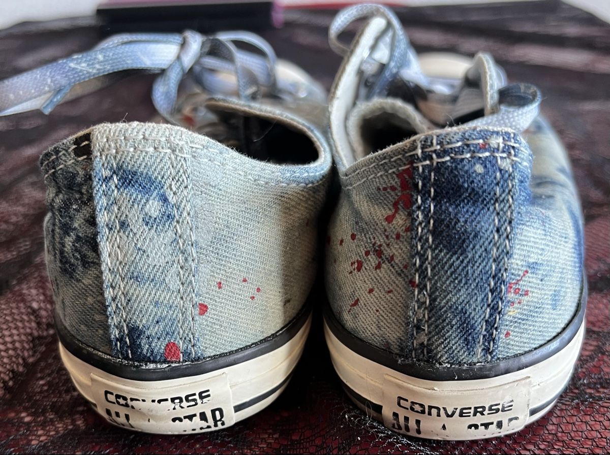 Converse Chaussures hommes: Converse All Star, Denim, Gr. 37, look unique ✨😎 – D'occasion à Chézard-St-Martin par Cheyenne_75 4
