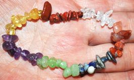 Armband A-578 – 7 Chakra – elastisch