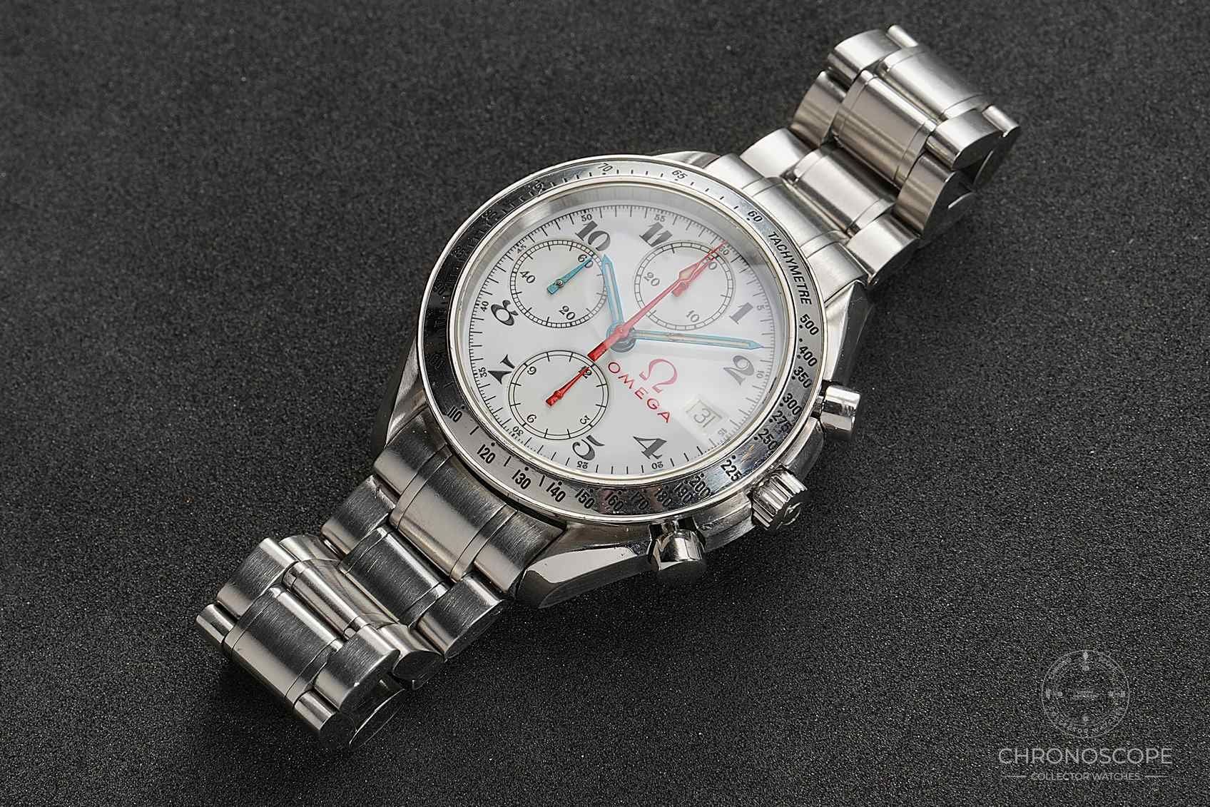 Omega Uhren: Omega Speedmaster Automatic Olympic - serviced – Gebraucht aus Luzern von ChronoScope6004 6