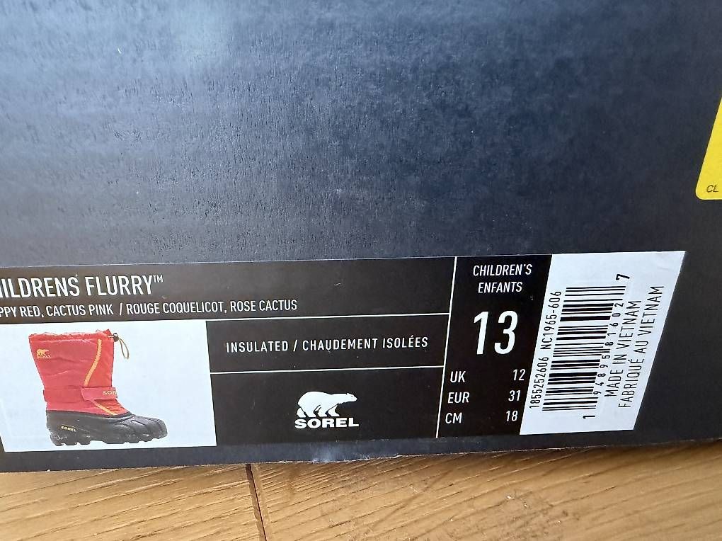 Schuhe für Jungen: Sorel Winterschuhe Gr 31  – Neu und originalverpackt aus Jona von sabi_7 1