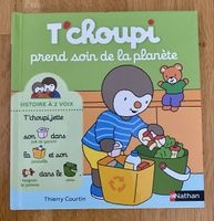 Livre enfant T'choupi prend soin de la planète Nathan