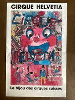 Affiche du Cirque Helvetia années 80