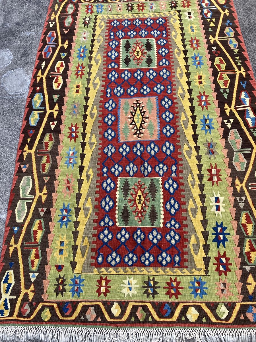 Teppiche: Kelim Teppich Flachgewebe Top Zustand 245x155cm – Gebraucht aus Zürich von Artnuvo 4