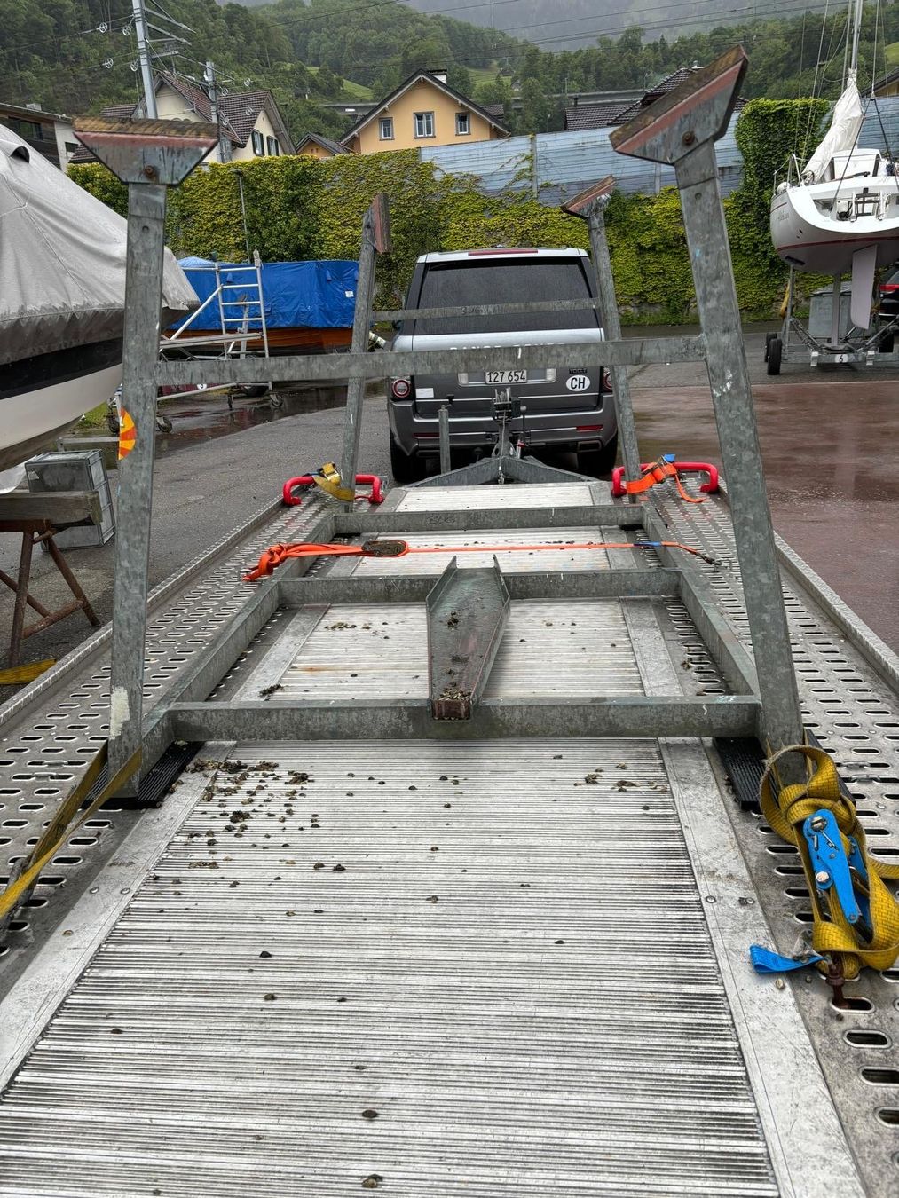 Barche: 1 Segelboot Lagergestell – Usato da Unterterzen venduto da FritzT
