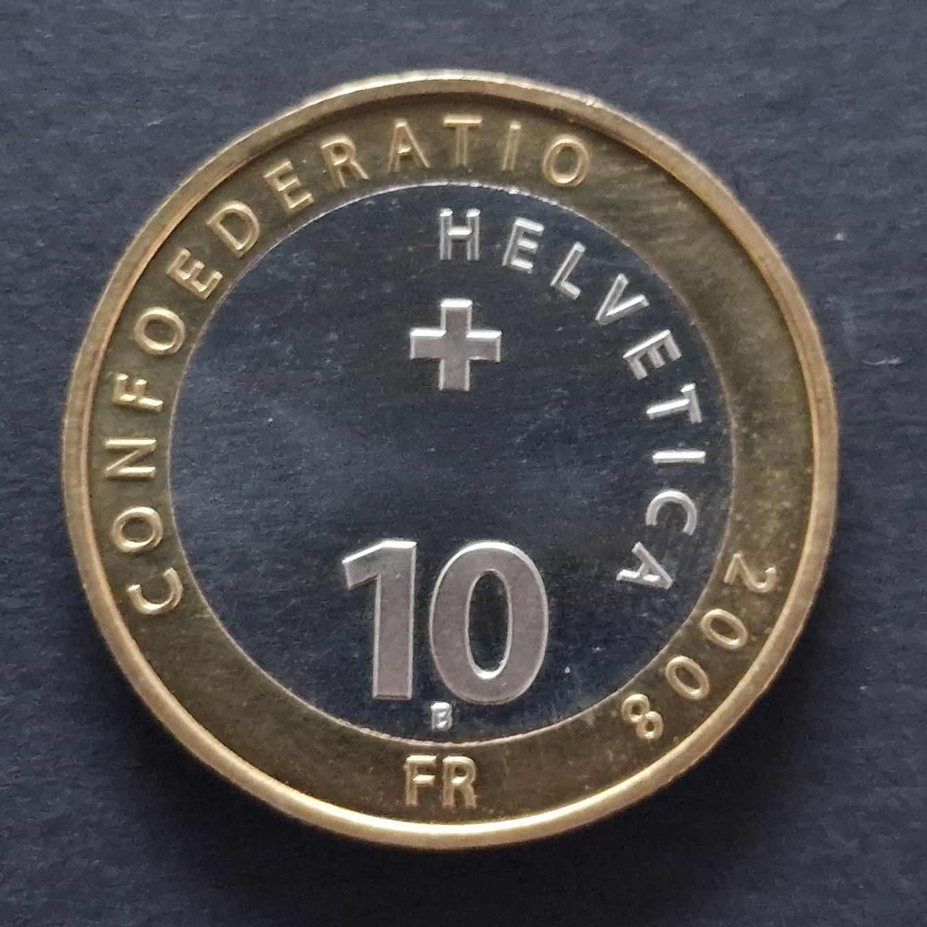Toutes les monnaies: CHF 10.- commémorative 2008 – D'occasion à Bouveret par psv01 3