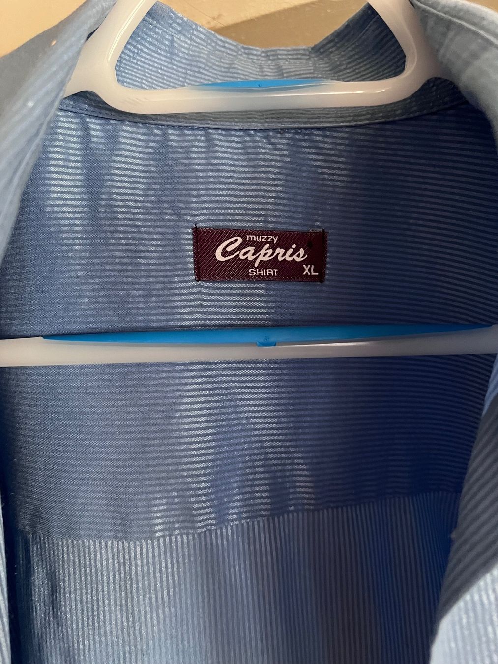 Camicie: Chemise bleu | Taille XL – Usato da Charmey (Gruyère) venduto da ya_12 1