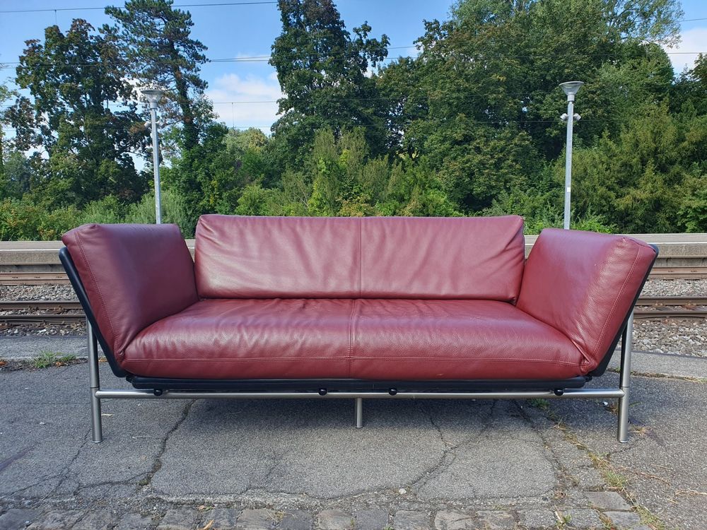 Dema Rataplan Ledersofa, Design Roberto Tapinassi (Ref. 57) (Gebraucht ...