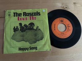 THE RASCALS YOUNG rare Single Love me Kult Top Hit 70's