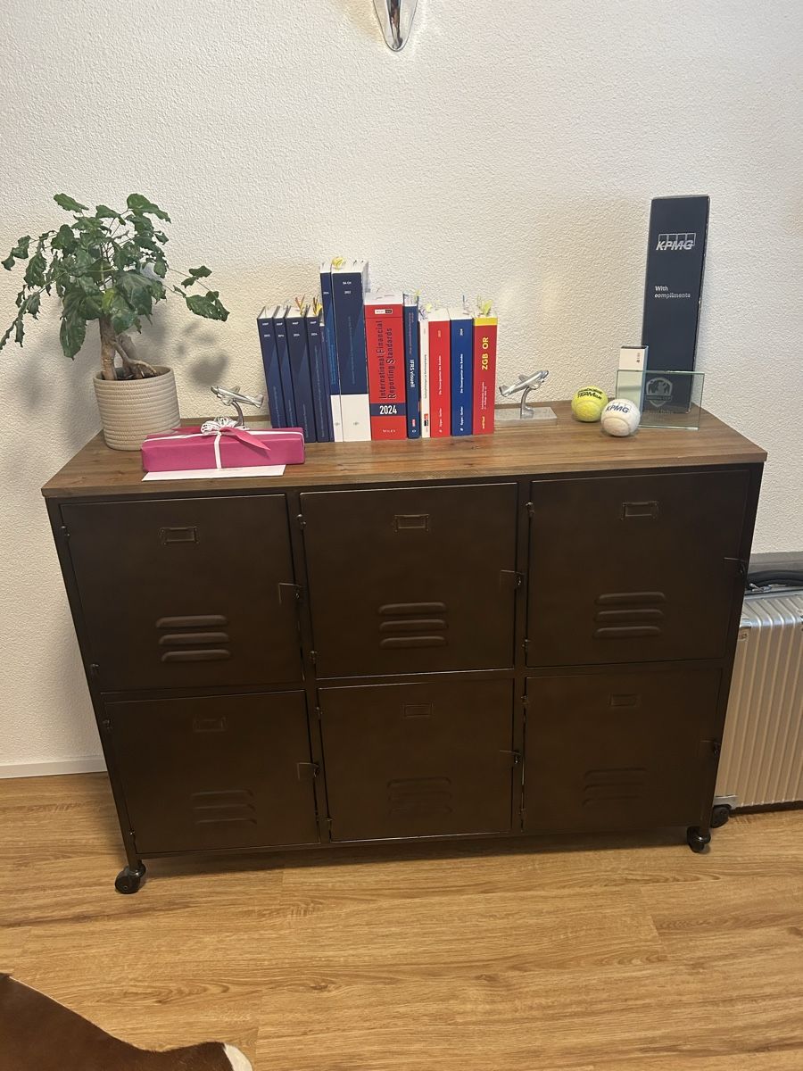 Maisons du monde Cassettiere: Kommode Metall braun Maison du Monde – Usato da Regensdorf venduto da rob_c7xr