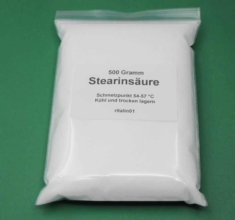 Candele: 500 g Stearinsäure Stearin Wachs – Nuovo e nell'imballaggio originale da Lömmenschwil venduto da ritalin01