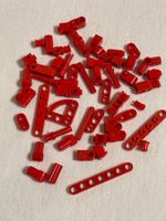 LEGO - 50 Rote  Technik teile