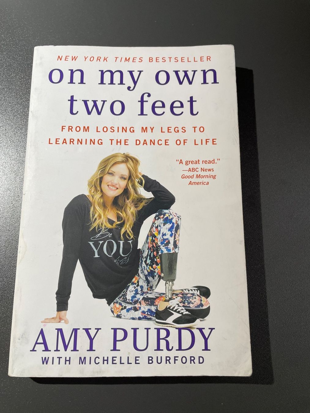 Bücher: On my own two feet  de Amy Purdy – Gebraucht aus Chamoson von daleva0204