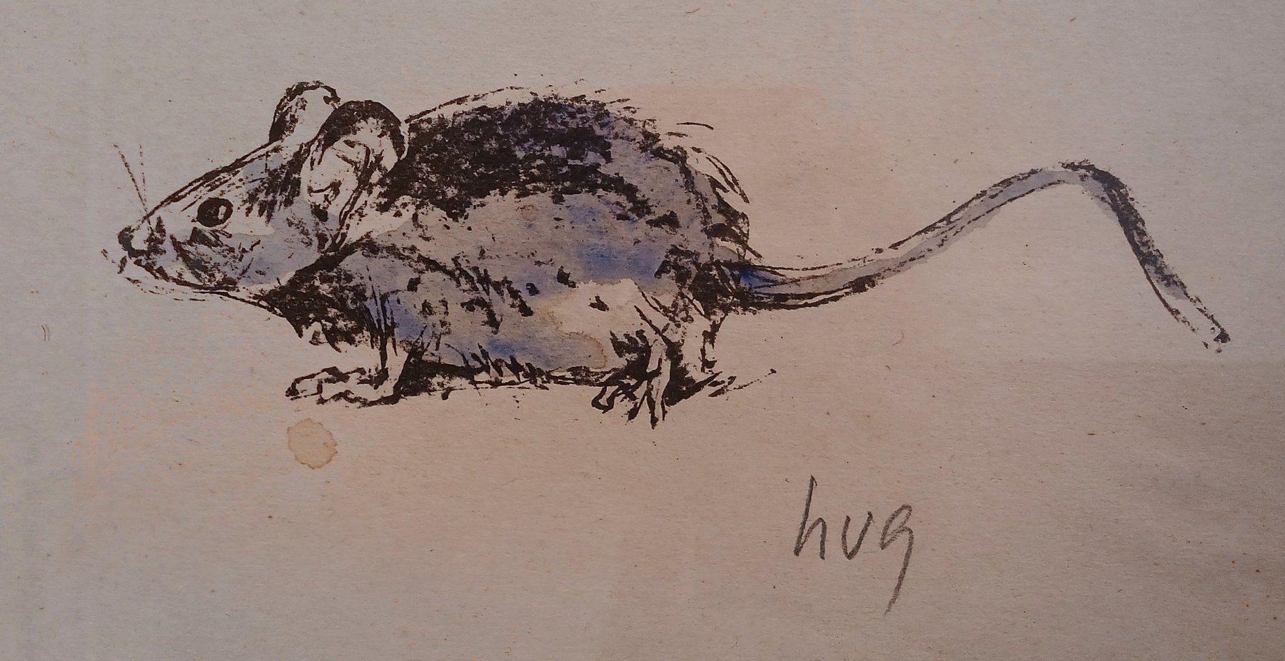Grafiken & Lithographien: Fritz Hug >> Maus>>  selten zu finden – Gebraucht aus Hinwil von Chnap