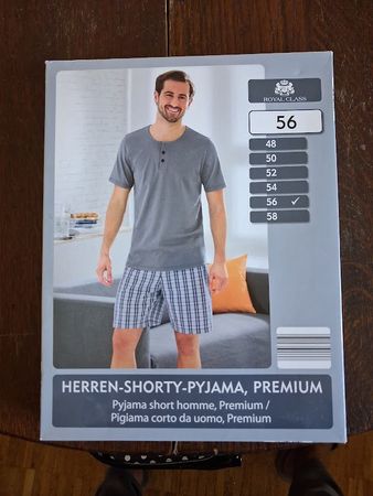 Pyjama short homme 56