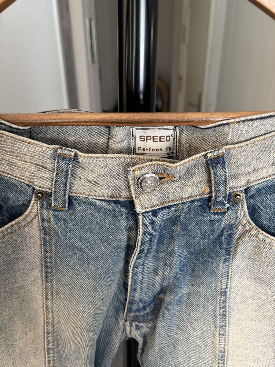 Jeans: JEAN PATCHWORK SPEED, taille 32 – Neu (gemäss Beschreibung) aus Savièse von aly_zc2h 1