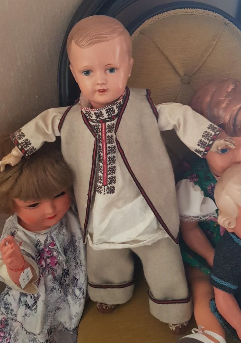 Bambole: Puppe Junge Celluloid antik – Usato da Mörschwil venduto da antiksalon 5