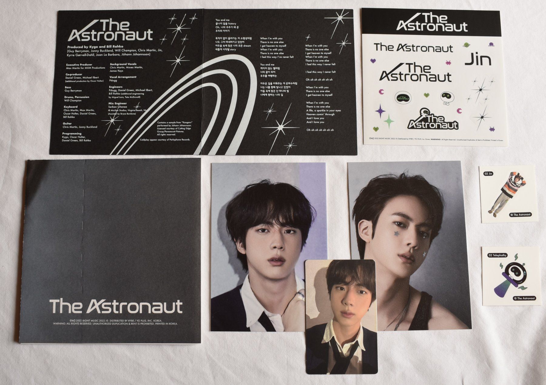 CDs: JIN ALBUM THE ASTRONAUT VERSION 01 – Gebraucht aus Luthern von Babyorange1 5