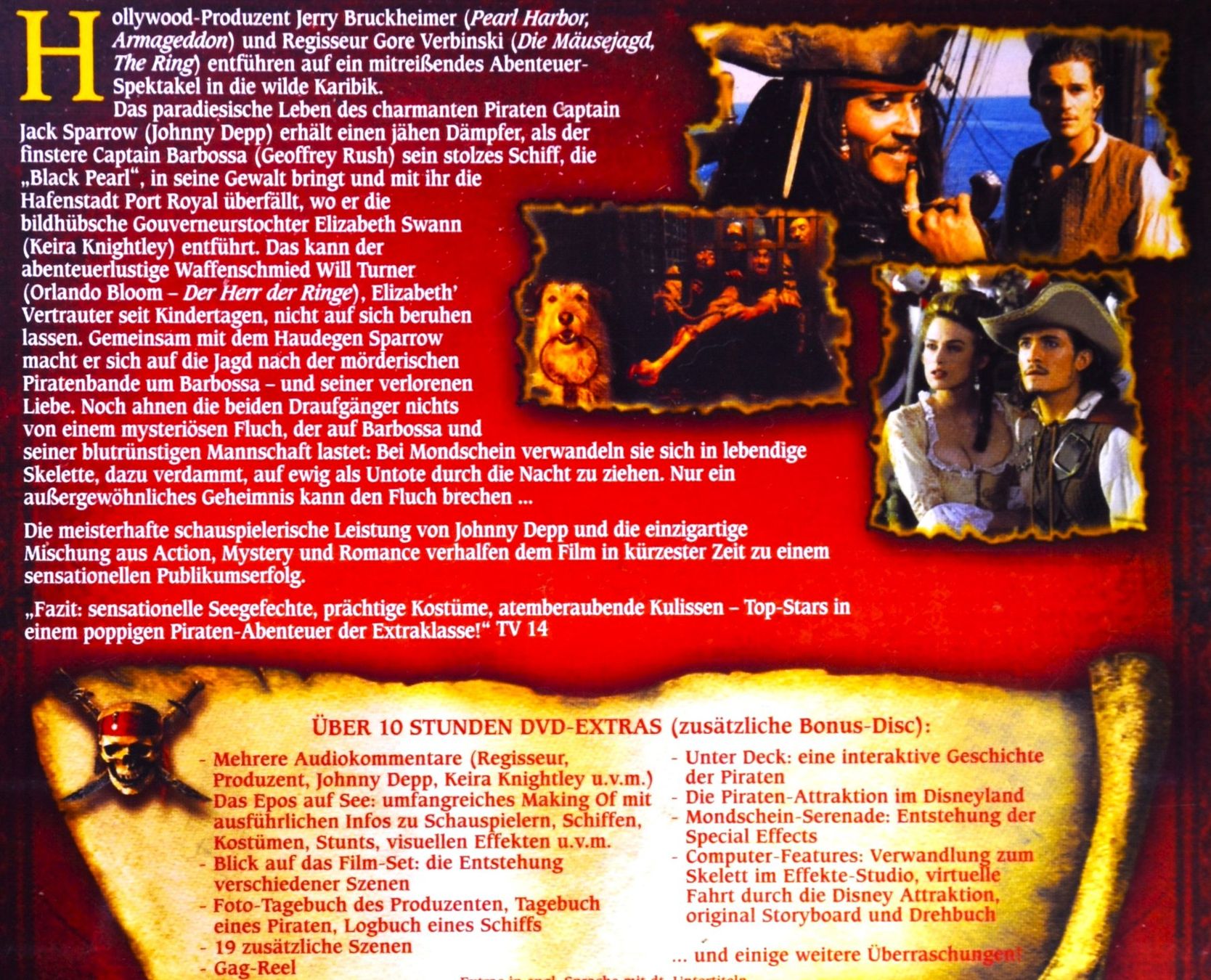 Tutti i DVDs: FLUCH DER KARIBIK  /  2 - DISC - SET SPECIAL EDITION – Nuovo (secondo la descrizione) da Luzern venduto da piro12 2