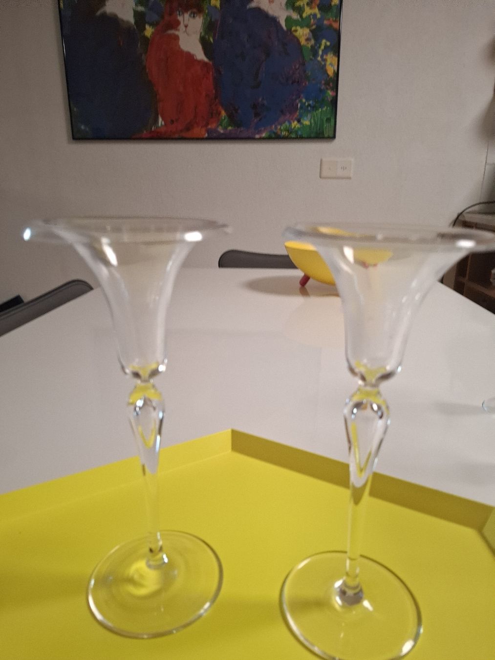 Rosenthal Portacandele: 2 Rosenthal Kerzenständer – Nuovo (secondo la descrizione) da Frauenfeld venduto da geli99