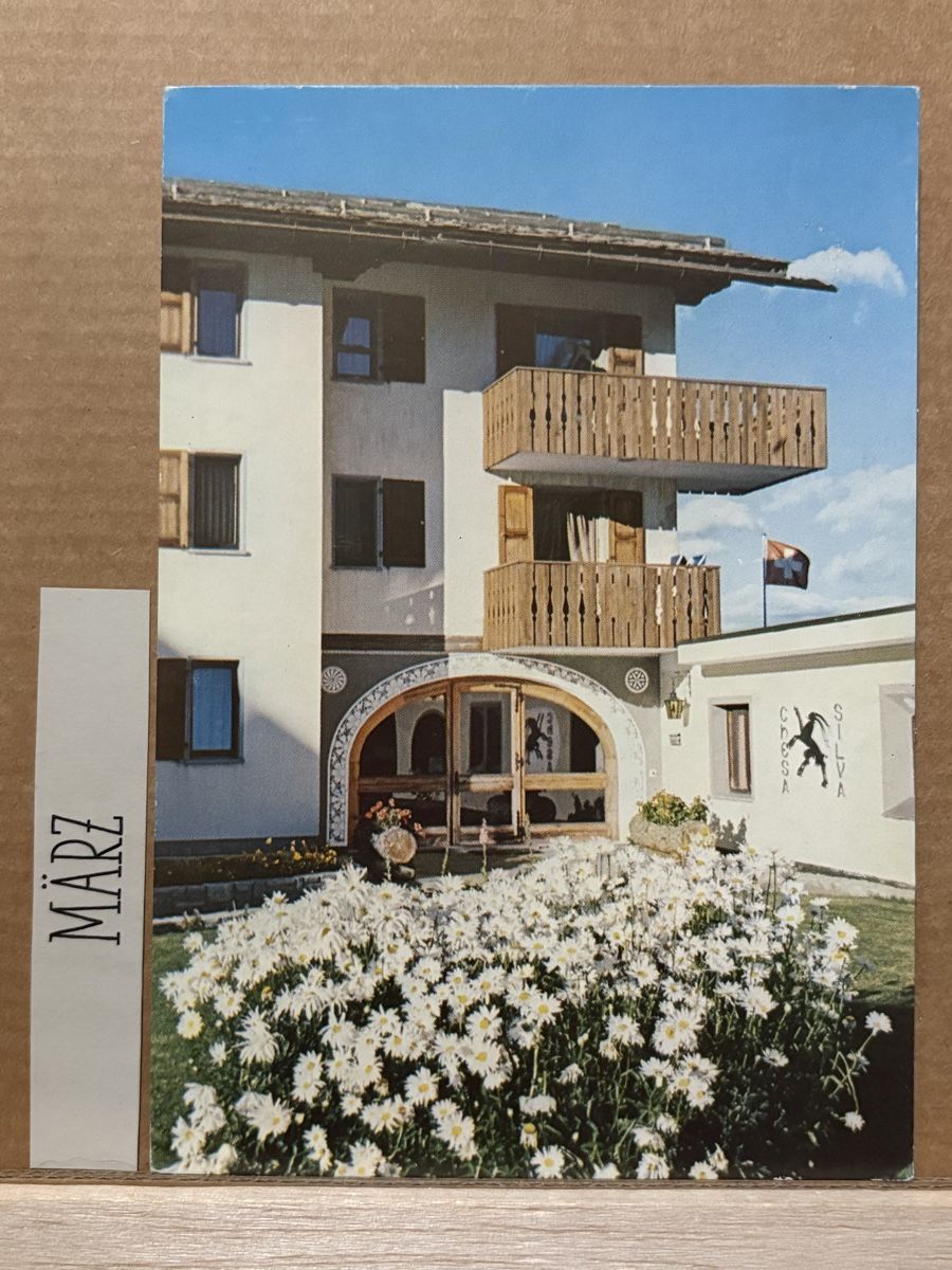 Cartoline postali: AK von Hotel Garni in Silvaplana – Usato da Rümlang venduto da Kartenpost1