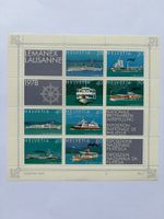 Briefmarken Lemanex Lausanne 1978 Nat. Briefmarkenausst.