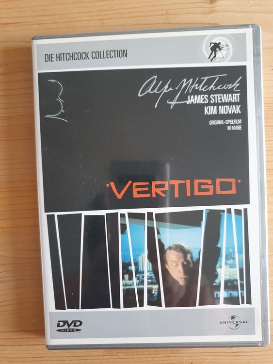 DVD Vertigo - James Stewart, Kim Novak - Alfred Hitchcock | Kaufen auf ...