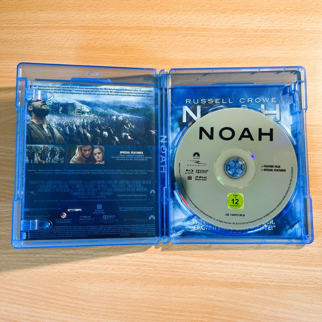 Tutti i DVDs: Blu-Ray - Noah - Russell Crowe – Usato da Amlikon-Bissegg venduto da allerlei-versand 1