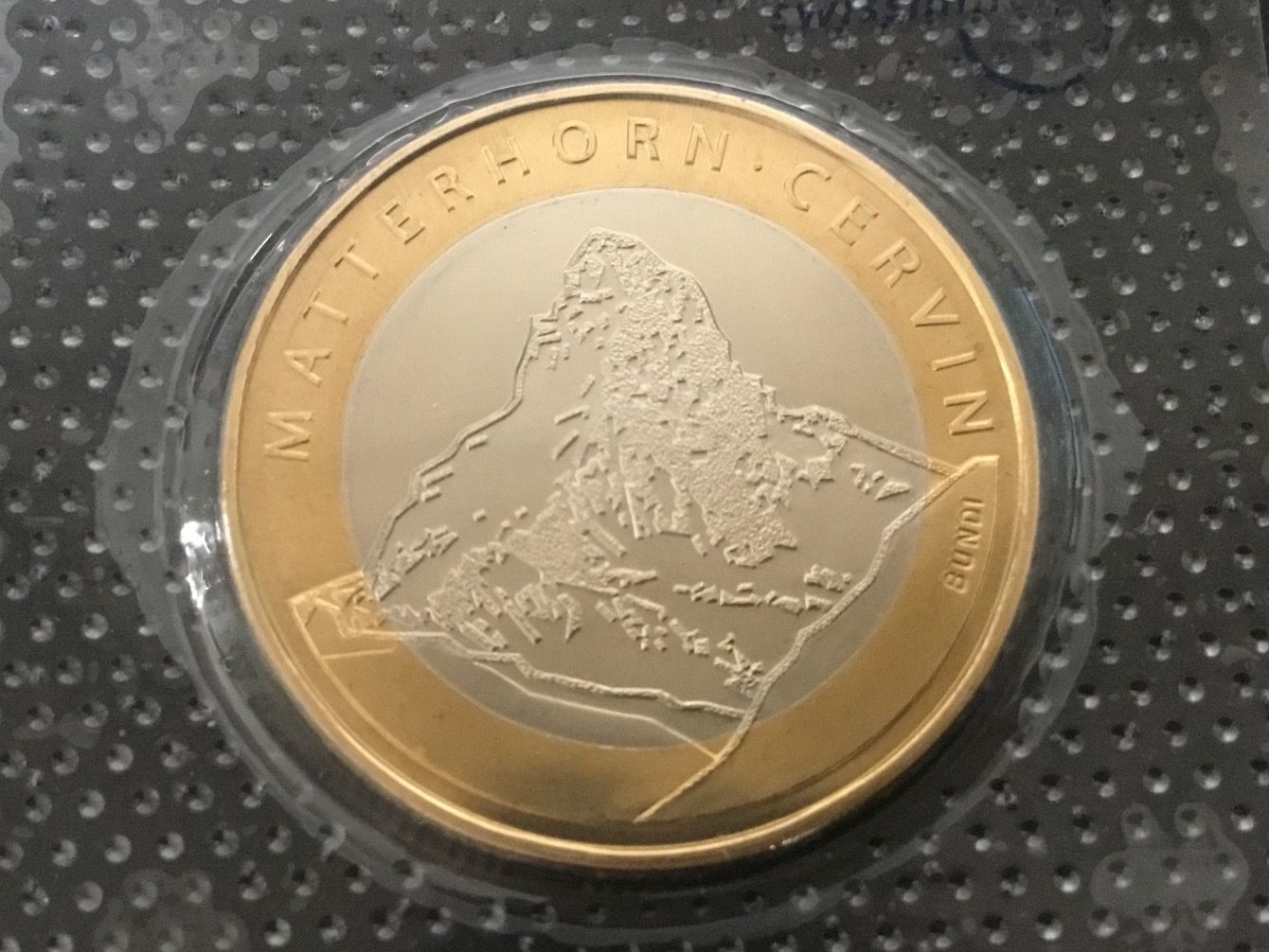 Tutti le monete: Sehr schöne 10 Franken Matterhorn 2004 – Nuovo e nell'imballaggio originale da St. Margrethen SG venduto da alfapeugeot10