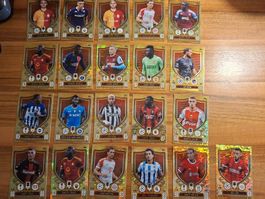 Match attax Fussballkarten Kings of Europe.