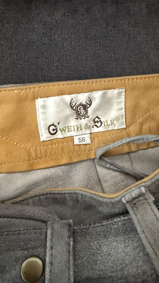 Pantaloni: Oktoberfest Lederhose Gr 56 – Nuovo (secondo la descrizione) da Zürich venduto da zso_dj5h 1