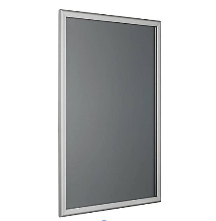 Cornici: grosser Wechselrahmen, spitze Ecken, silber, 87x122cm – Nuovo e nell'imballaggio originale da Necker venduto da liq24