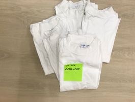 6weisse Shirts, langarm, 5x116/ 1x 110