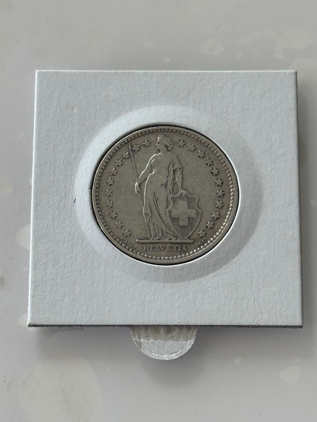 Alle Münzen: 2 Franken 1908  sehr Rar – Gebraucht aus Wallisellen von SWISS_SILVER1 1