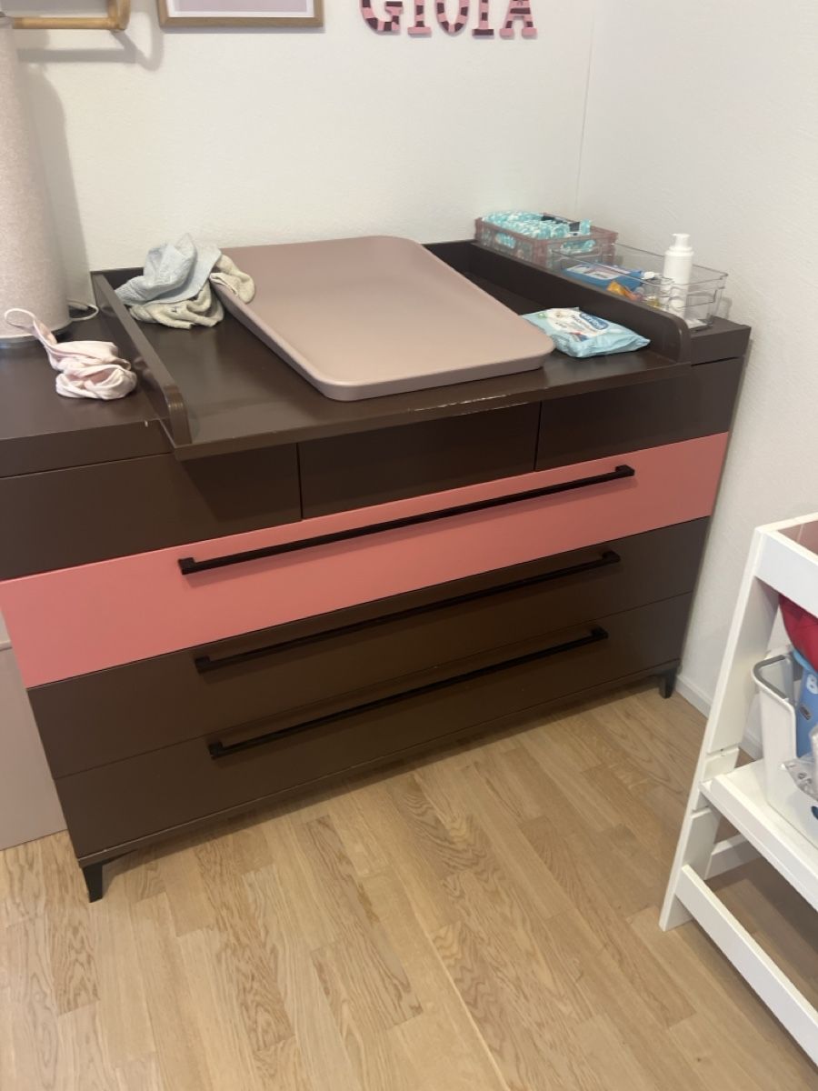 Fasciatoi & Accessori: Wickelkommode braun rosa – Usato da Nesselnbach venduto da cel_nn26