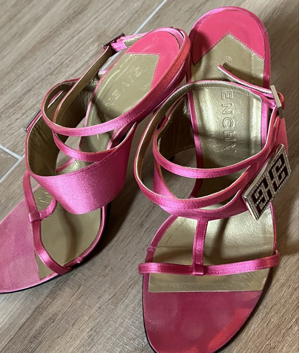 Givenchy Scarpe da donna: Sandales Givenchy en soie  – Usato da Euseigne venduto da so.ART