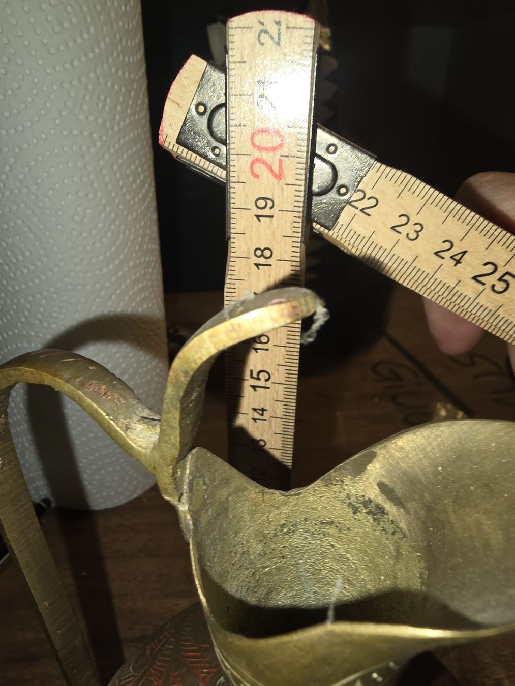 Caraffe: Antike Messing Kanne, orientalisch (D) – Usato da Rorschach venduto da TimelessTrading 4